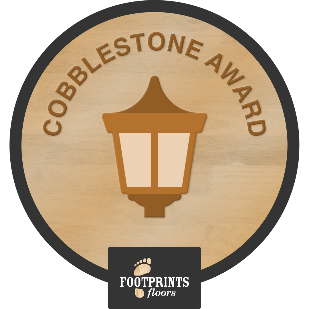 Cobblestone Award badge