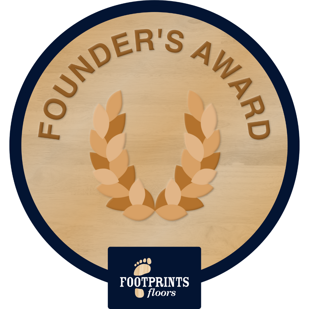 founder's award badge