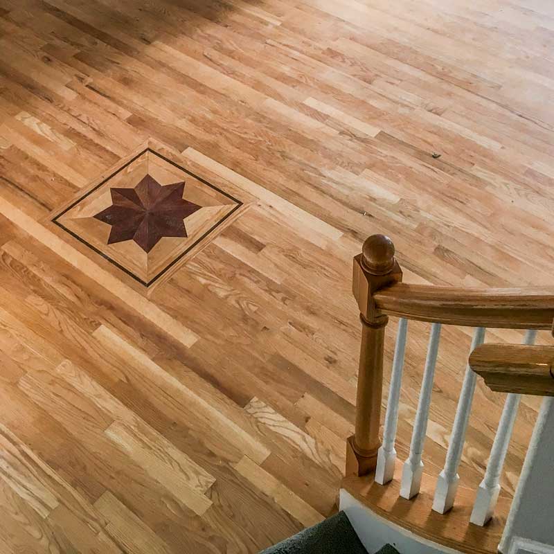 A {fran_brand-name} professionally installed flooring - contact us today to partner with expert Plymouth / Maple Grove flooring contractors.